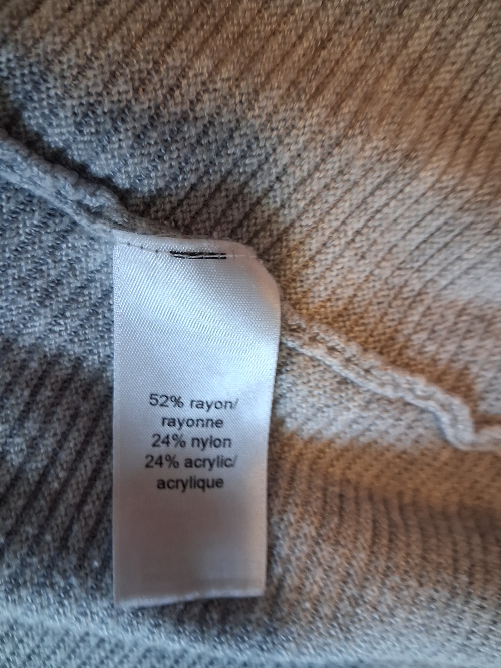 Maurices Sweater Women's Large Gray Open-Front Relaxed Cardigan - Picture 5 of 5